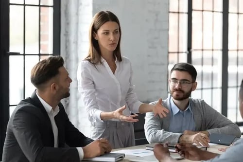 A roles and responsibilities matrix eliminates confusion by defining who will handle the critical change management tasks.